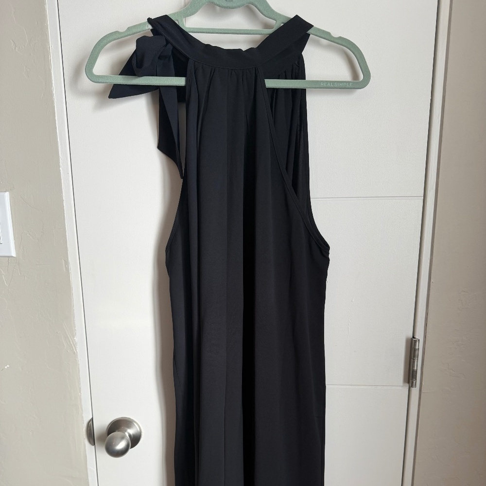 SCOMCHIC Plus Size Women's Halter Neck Sleeveless Midi Dress Summer Casual Loose